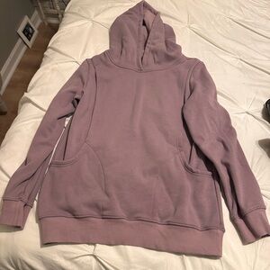 Latched Mama XL mauve nursing hoodie
